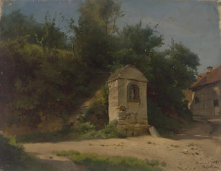 Jakob Becker - Farm at the edge of the forest.webp