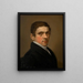 Friedrich Gauermann kunstenaar - Jakob Gauermann — ingelijst kunstwerk aan de muur