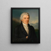 Josef Kreutzinger graveur - Jakob Gauermann — ingelijst kunstwerk aan de muur