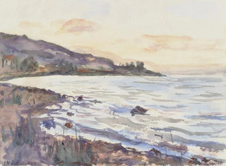 Jakob Nussbaum - Evening at Lake Kinereth.webp