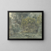 Landschap met ruïne aan de rand van een beek - Jakob Philipp Hackert — ingelijst kunstwerk aan de muur
