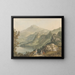 Lac Nemi - Jakob Philipp Hackert — ingelijst kunstwerk aan de muur