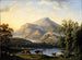 Landschap met uitzicht op Itri - Jakob Philipp Hackert — weergave van het kunstwerk