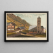 Adelboden - Jakob Samuel Weibel — ingelijst kunstwerk aan de muur
