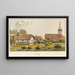 Belp - Jakob Samuel Weibel — ingelijst kunstwerk aan de muur