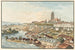 Berne vanaf de Thunweg - Jakob Samuel Weibel — weergave van het kunstwerk