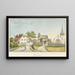 Bolligen - Jakob Samuel Weibel — ingelijst kunstwerk aan de muur