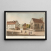 Bren - Jakob Samuel Weibel — ingelijst kunstwerk aan de muur
