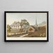 Eggiwil - Jakob Samuel Weibel — ingelijst kunstwerk aan de muur
