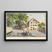 Erlach - Jakob Samuel Weibel — ingelijst kunstwerk aan de muur