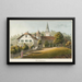 Höchstatten - Jakob Samuel Weibel — ingelijst kunstwerk aan de muur
