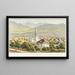 Lauperswyl - Jakob Samuel Weibel — ingelijst kunstwerk aan de muur