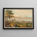 Lausanne, hoofdstad van het kanton Vaud - Jakob Samuel Weibel — ingelijst kunstwerk aan de muur
