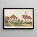 Lotzwil - Jakob Samuel Weibel — ingelijst kunstwerk aan de muur