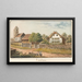 Lüslingen - Jakob Samuel Weibel — ingelijst kunstwerk aan de muur