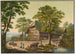 van het huis van de boer nabij Wichtrach - Jakob Samuel Weibel — weergave van het kunstwerk