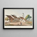 Niederbipp - Jakob Samuel Weibel — ingelijst kunstwerk aan de muur