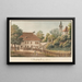 Oberwil nabij Bren - Jakob Samuel Weibel — ingelijst kunstwerk aan de muur