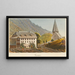 Sanen - Jakob Samuel Weibel — ingelijst kunstwerk aan de muur
