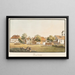 Seeberg - Jakob Samuel Weibel — ingelijst kunstwerk aan de muur