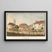 Seedorf - Jakob Samuel Weibel — ingelijst kunstwerk aan de muur