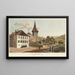 Steffisburg - Jakob Samuel Weibel — ingelijst kunstwerk aan de muur