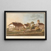 Ursenbach - Jakob Samuel Weibel — ingelijst kunstwerk aan de muur