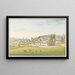 Uitzicht op de nieuwe chalet van Vernand - Jakob Samuel Weibel — ingelijst kunstwerk aan de muur