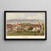 Wengi - Jakob Samuel Weibel — ingelijst kunstwerk aan de muur