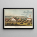 Wichtrach - Jakob Samuel Weibel — ingelijst kunstwerk aan de muur