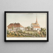 Wynau - Jakob Samuel Weibel — ingelijst kunstwerk aan de muur