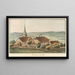 Zimmerwald - Jakob Samuel Weibel — ingelijst kunstwerk aan de muur