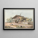 À Steffisbourg - Jakob Samuel Weibel — ingelijst kunstwerk aan de muur