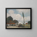 Landschap - Jakob Smits — ingelijst kunstwerk aan de muur