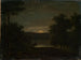 Landschap bij maanlicht - Jakob Wilhelm Huber — weergave van het kunstwerk