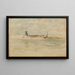 van een klein rood notitie, Dordrecht - James Abbott McNeill Whistler — ingelijst kunstwerk aan de muur