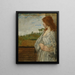 Een witte noot - James Abbott McNeill Whistler — ingelijst kunstwerk aan de muur