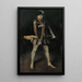 Arrangement en noir n° 3 Sir Henry Irving en Philippe II d'Espagne - James Abbott McNeill Whistler — ingelijst kunstwerk aan de muur