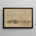 Avond in Erith - James Abbott McNeill Whistler — ingelijst kunstwerk aan de muur