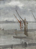 Gris en zilver: Quai de Chelsea - James Abbott McNeill Whistler — weergave van het kunstwerk