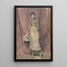 Harmonie en violet en amber - James Abbott McNeill Whistler | Reproduction — ingelijst kunstwerk aan de muur
