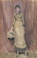 Harmonie en violet en amber - James Abbott McNeill Whistler | Reproduction — weergave van het kunstwerk
