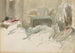 Rusten in bed - James Abbott McNeill Whistler — weergave van het kunstwerk