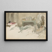 Rusten in bed - James Abbott McNeill Whistler — ingelijst kunstwerk aan de muur
