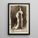Esquisse après Arrangement en noir Lady Meux - James Abbott McNeill Whistler — ingelijst kunstwerk aan de muur