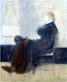 Studie van Thomas Carlyle - James Abbott McNeill Whistler — weergave van het kunstwerk