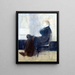 Studie van Thomas Carlyle - James Abbott McNeill Whistler — ingelijst kunstwerk aan de muur