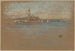 L San Giorgio Maggiore Kerk - James Abbott McNeill Whistler — weergave van het kunstwerk