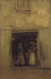 Les Commères - James Abbott McNeill Whistler — weergave van het kunstwerk
