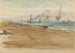 L'embouchure de la rivière - James Abbott McNeill Whistler — weergave van het kunstwerk